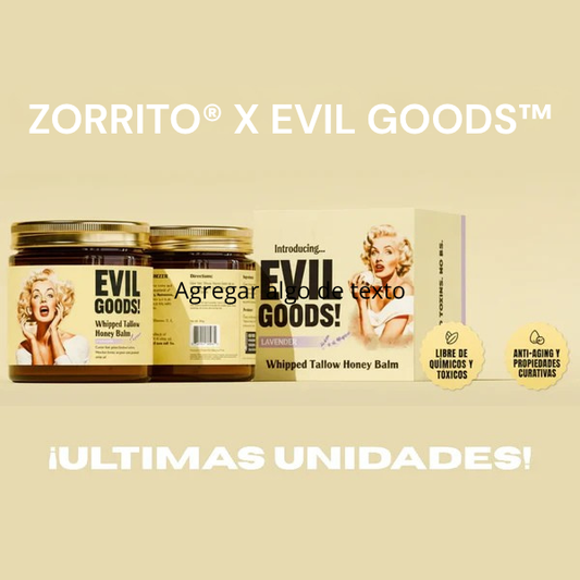 EVIL GOODS™ - Crema de Sebo de Res y Miel de Manuka